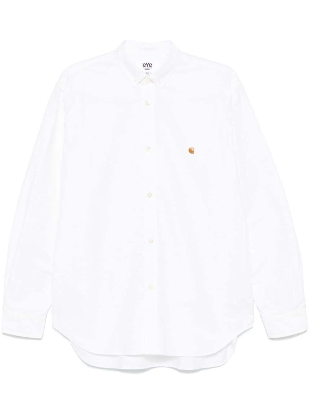 Junya Watanabe Comme Dg X Carhartt Cotton Shirt In White