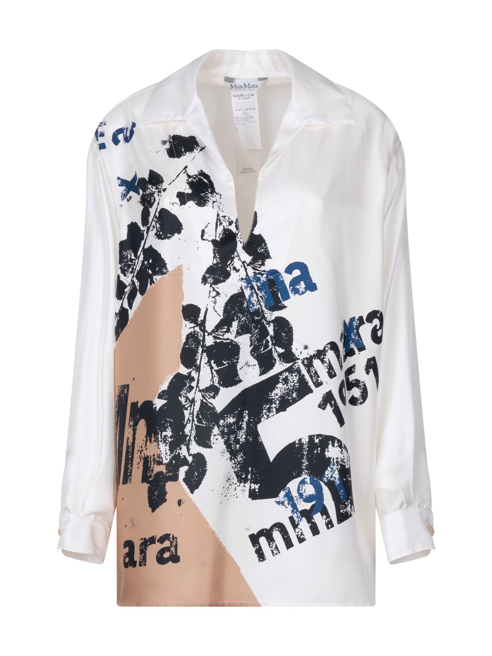 Shop Max Mara Formica Shirt In White