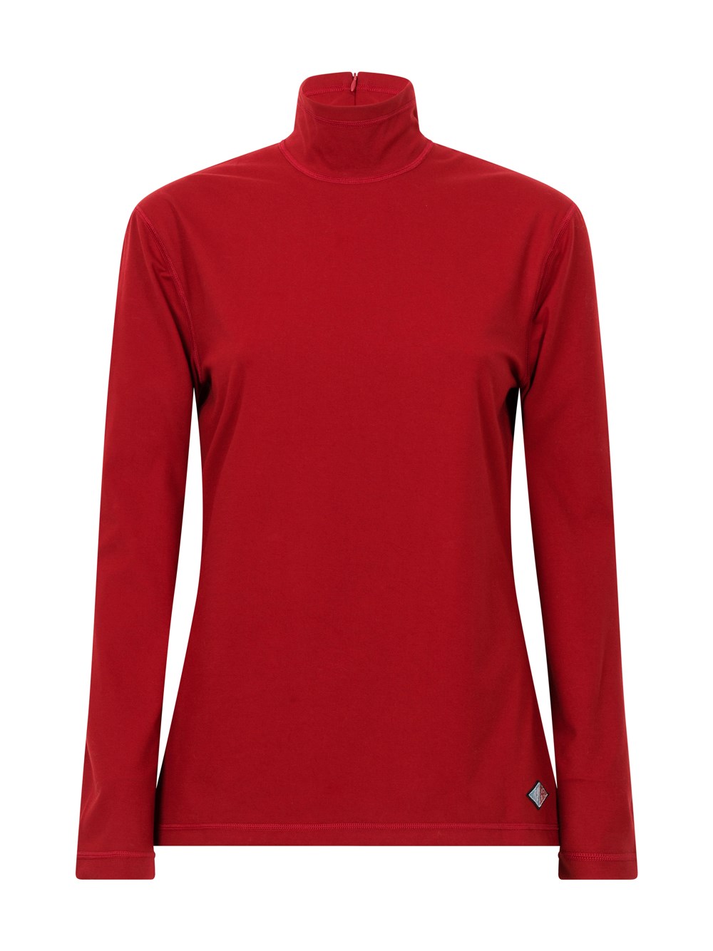 Shop Bottega Veneta Dolcevita In Jersey Di Cotone Elasticizzato In Red