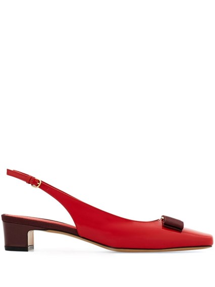 Ferragamo Rivada Patent Slingback Pump – Bluefly NEW Salvatore Ferragamo, Slingback Shoes, Size 7C main image 1