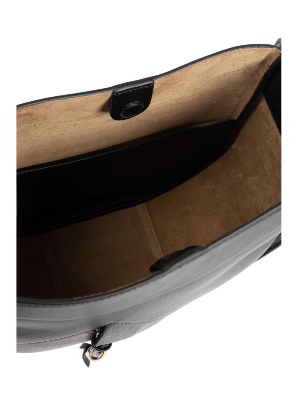 Loewe Hammock slice bag in shiny calfskin available on Monti