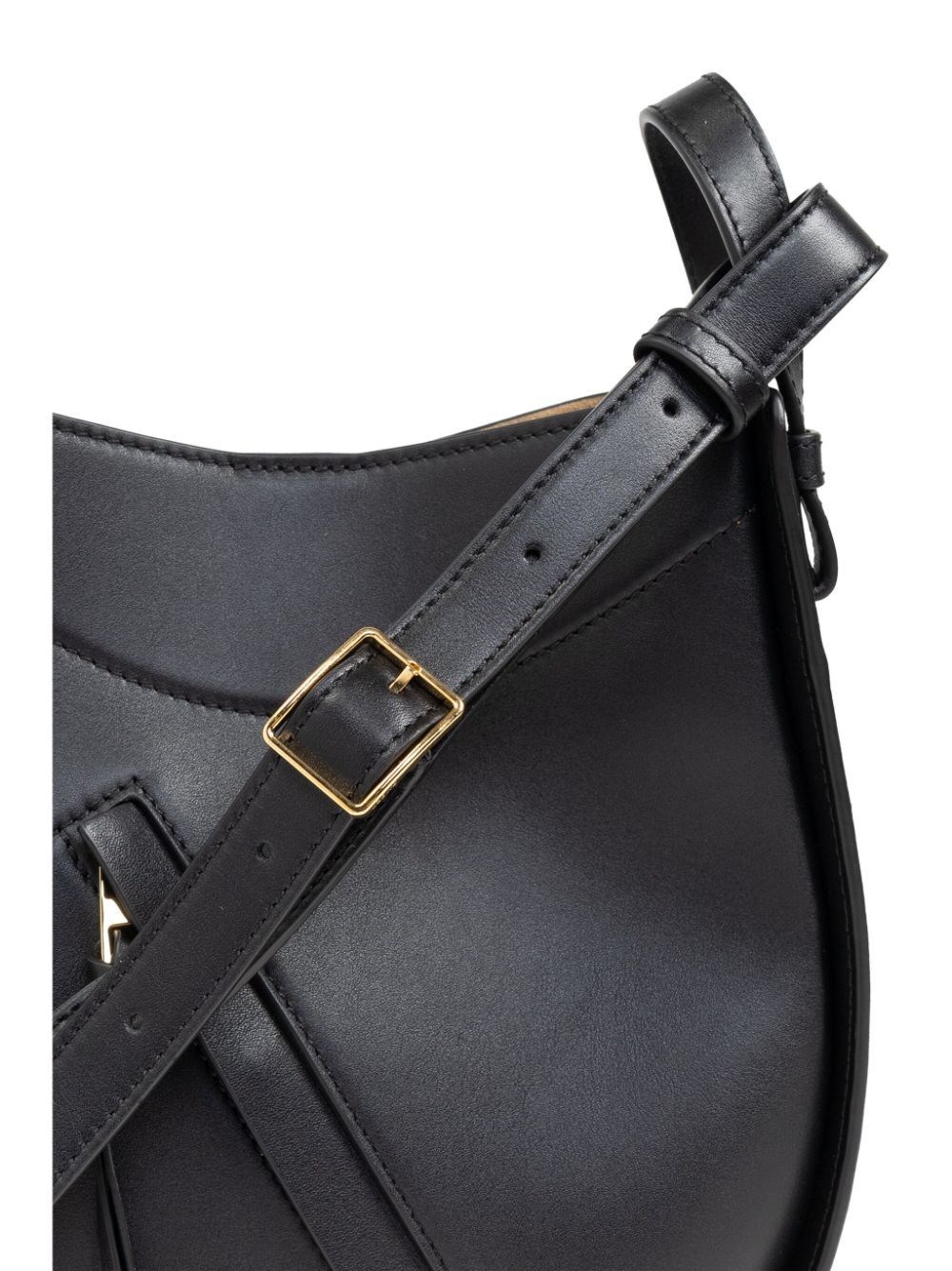 Loewe Hammock slice bag in shiny calfskin available on Monti