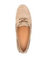 Tod`s スエードgomminoバブルボートローファー available on