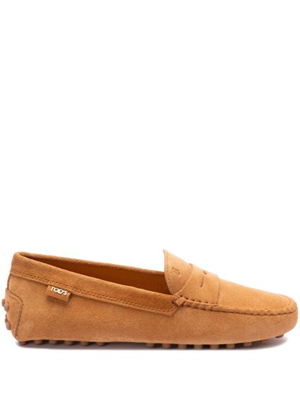 【Tod‘s】トッズ Gommino スエード ローファー Woman ブラウン スエード ゴンミーニ ドライビングシューズ