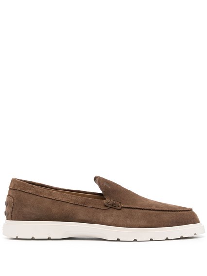 Tod`s コード織りtリングスエードローファー available on Monti