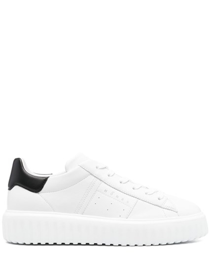 Hogan H-stripes nappa leather sneakers available on Monti