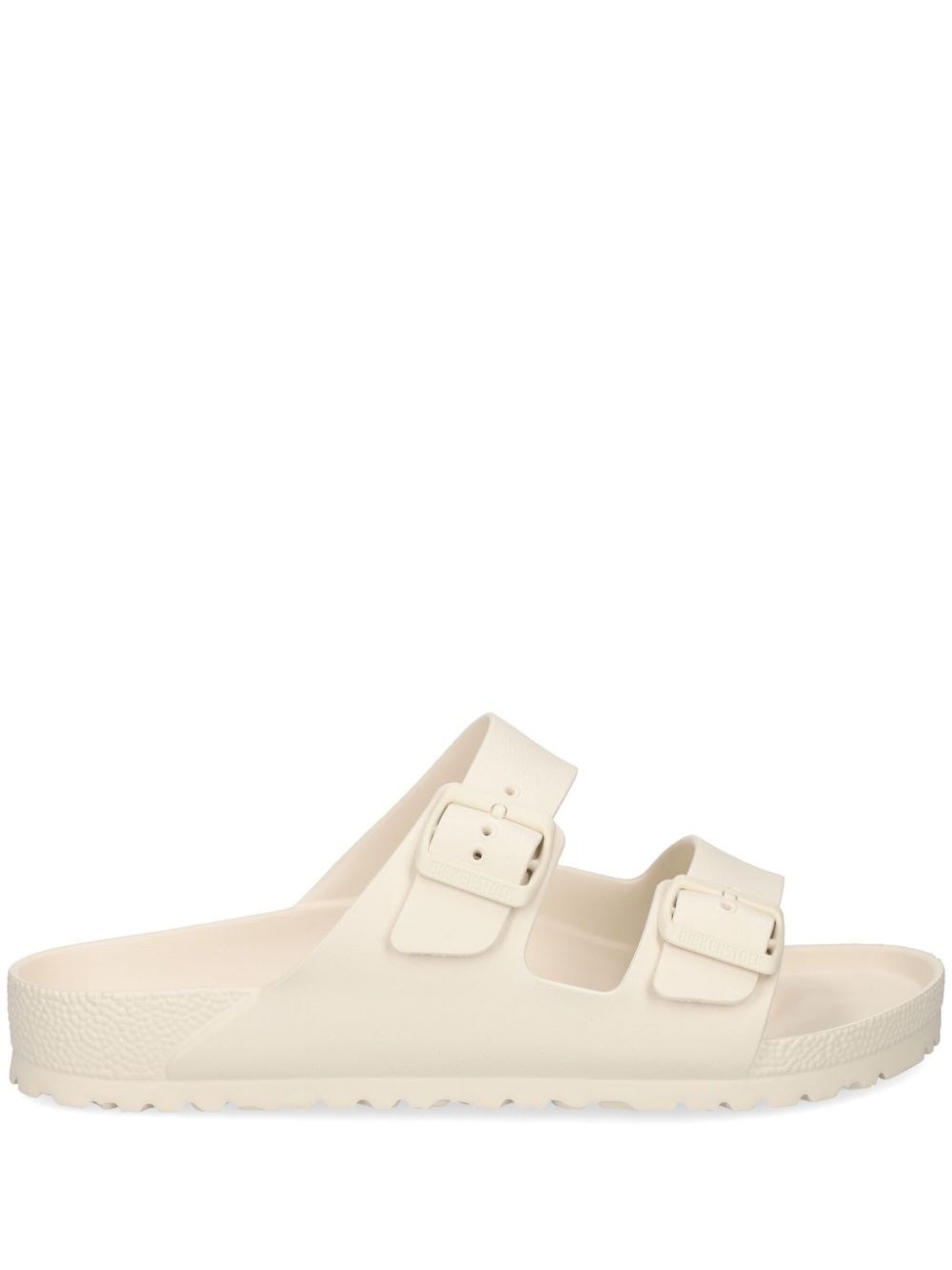 Birkenstock Arizona Eva Mens Buckle Casual Slide Sandals In White