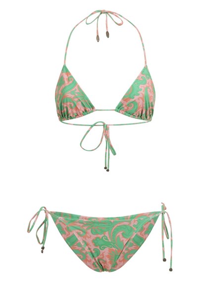 Etro ペイズリー柄のコットンショーツ available on Monti