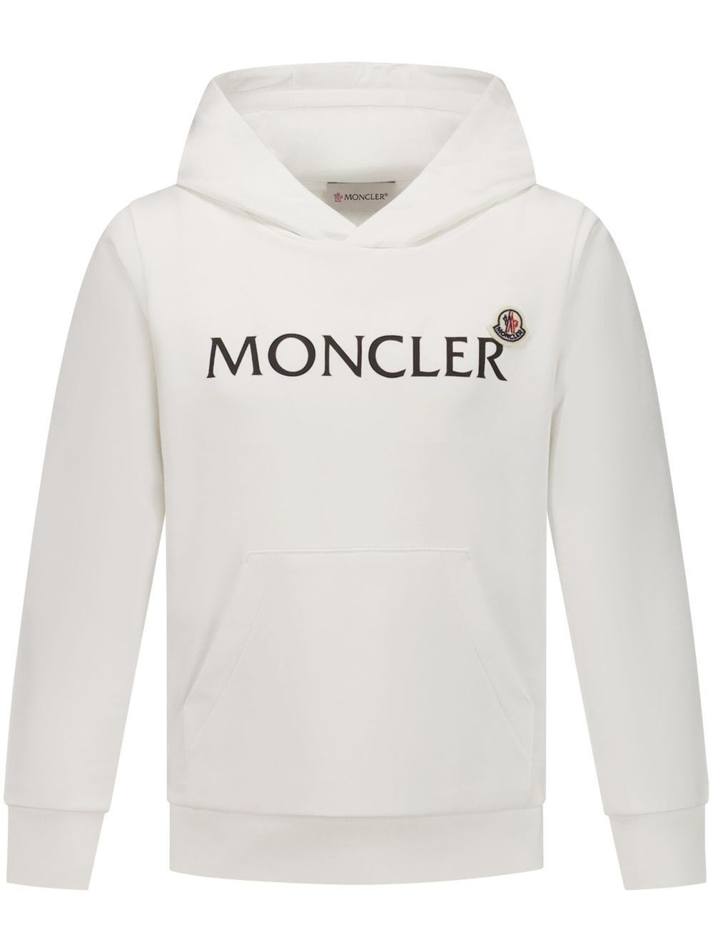 Moncler kids Logo cotton hoodie available on Monti Boutique - 66093