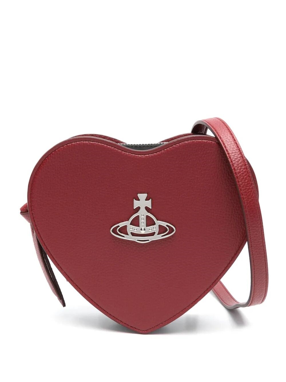 Vivienne Westwood Borsa A Tracolla Louise Heart In Red