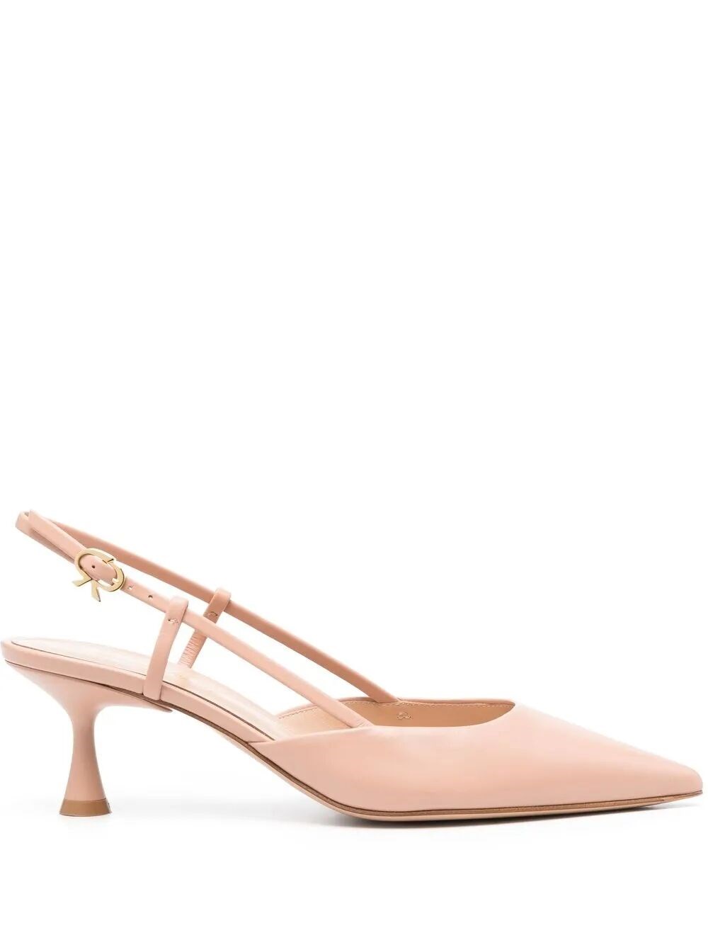 Gianvito Rossi Sandalwood Ascent 55 Shoes In Pink & Purple