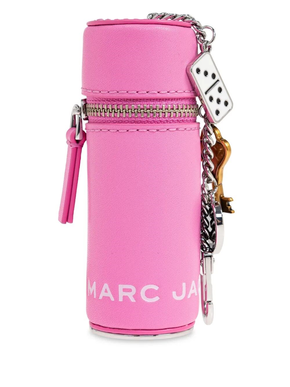 Marc Jacobs The Lipstick Case Charm In Pink & Purple