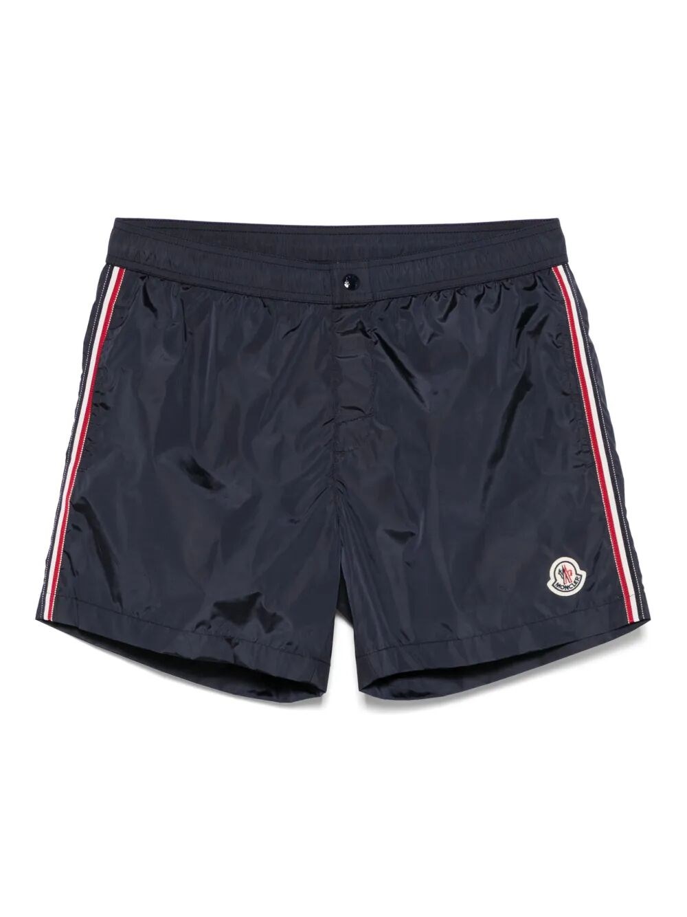 Moncler Tricolour-trimmed Swim Shorts