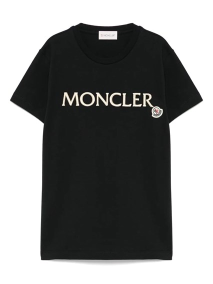 ◆MONCLER◆ 刺繍ロゴ  Tシャツ コットン 1pia_8c71510v8094