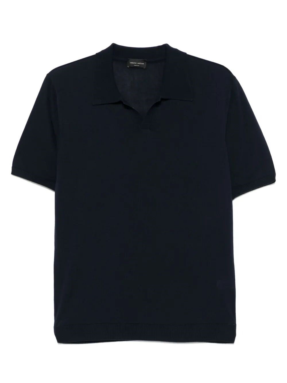 Roberto Collina Knitted Top In Blue