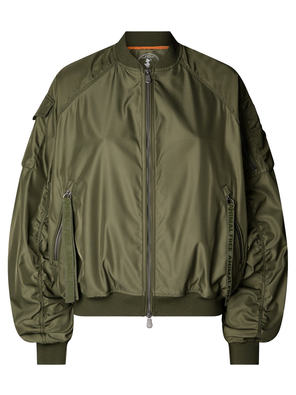 Save The Duck Lil Bomber Jacket In Green