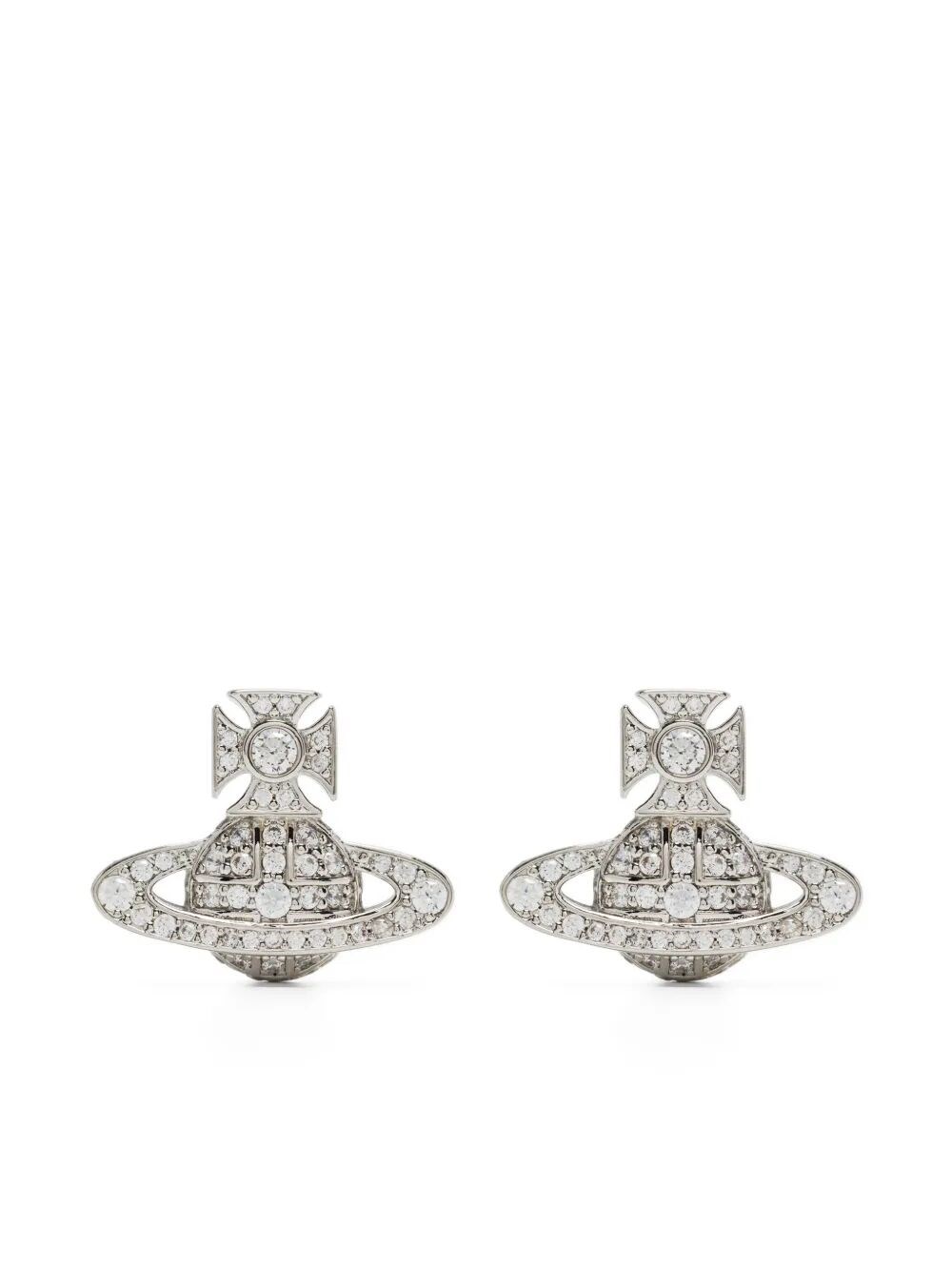 Vivienne Westwood Women's Metallic Carmela Bas Relief Earrings