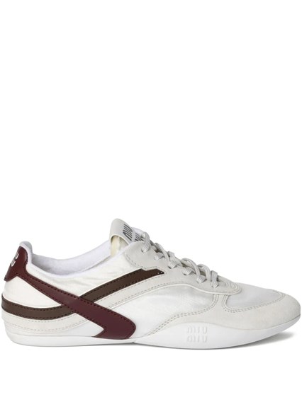 Miu miu Sneakers tyre in technical fabric and suede available on