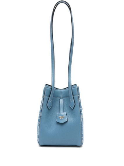 【関税＆送料込み】Fendi Denim-Effect Ff Jacquard Roll Mini Fendi Denim-effect Ff Jacquard Roll Mini Bag – Modecraze Inc.