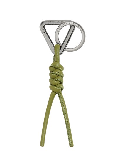 【関税＆送料込み】Bottega Veneta Double Knot Triangle Key Bottega veneta Double knot triangle key ring available on