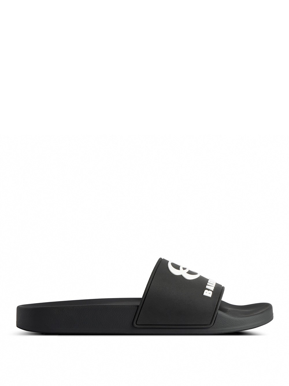 Balenciaga Rubber Slide Sandals For The Pool Men In Black