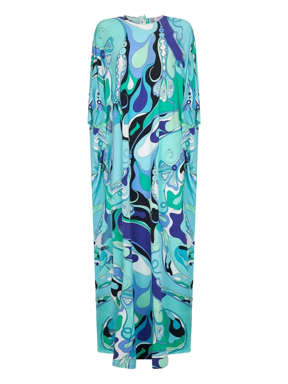 Pucci Women Orchidee Print Stretch Jersey Caftan