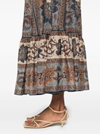 Zimmermann Ascension tiered midi skirt available on Monti