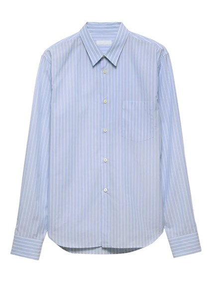 エトロシルク Etro コットンシルクstripedシャツ available on Monti Boutique