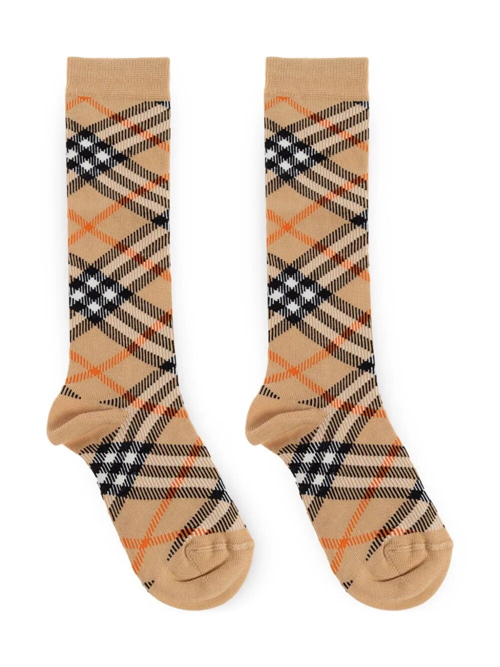 Burberry Check Cotton Blend Socks