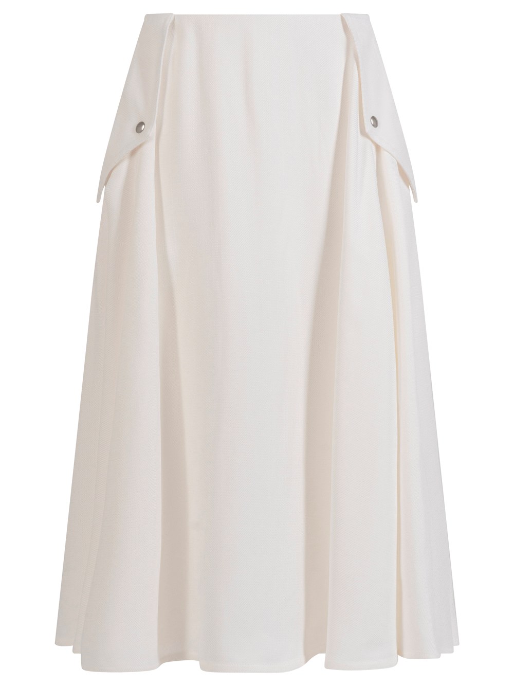 Bottega Veneta Viscose Melange Fluid Skirt Clothing