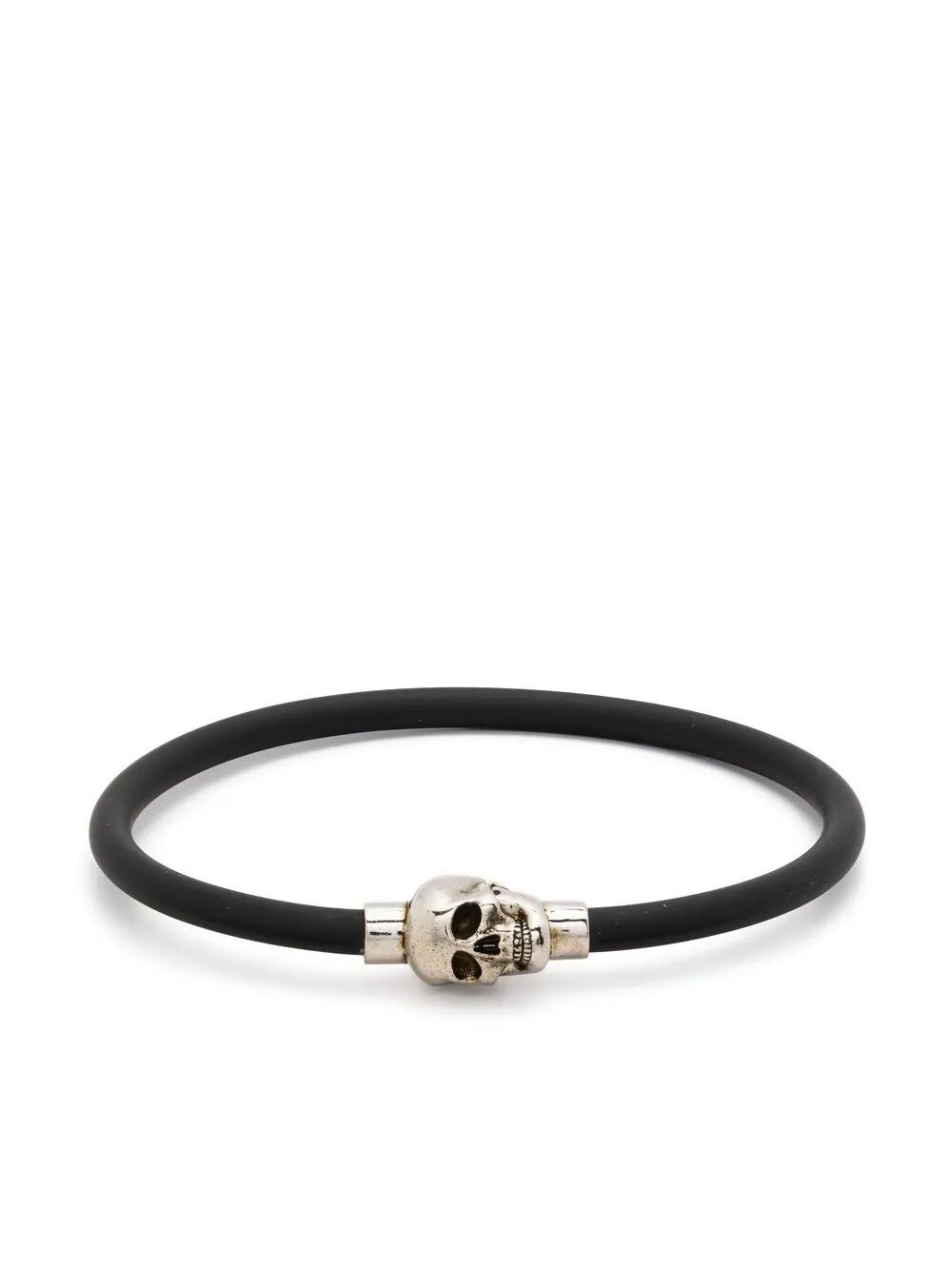 Alexander Mcqueen Skull Rubber Bracelet