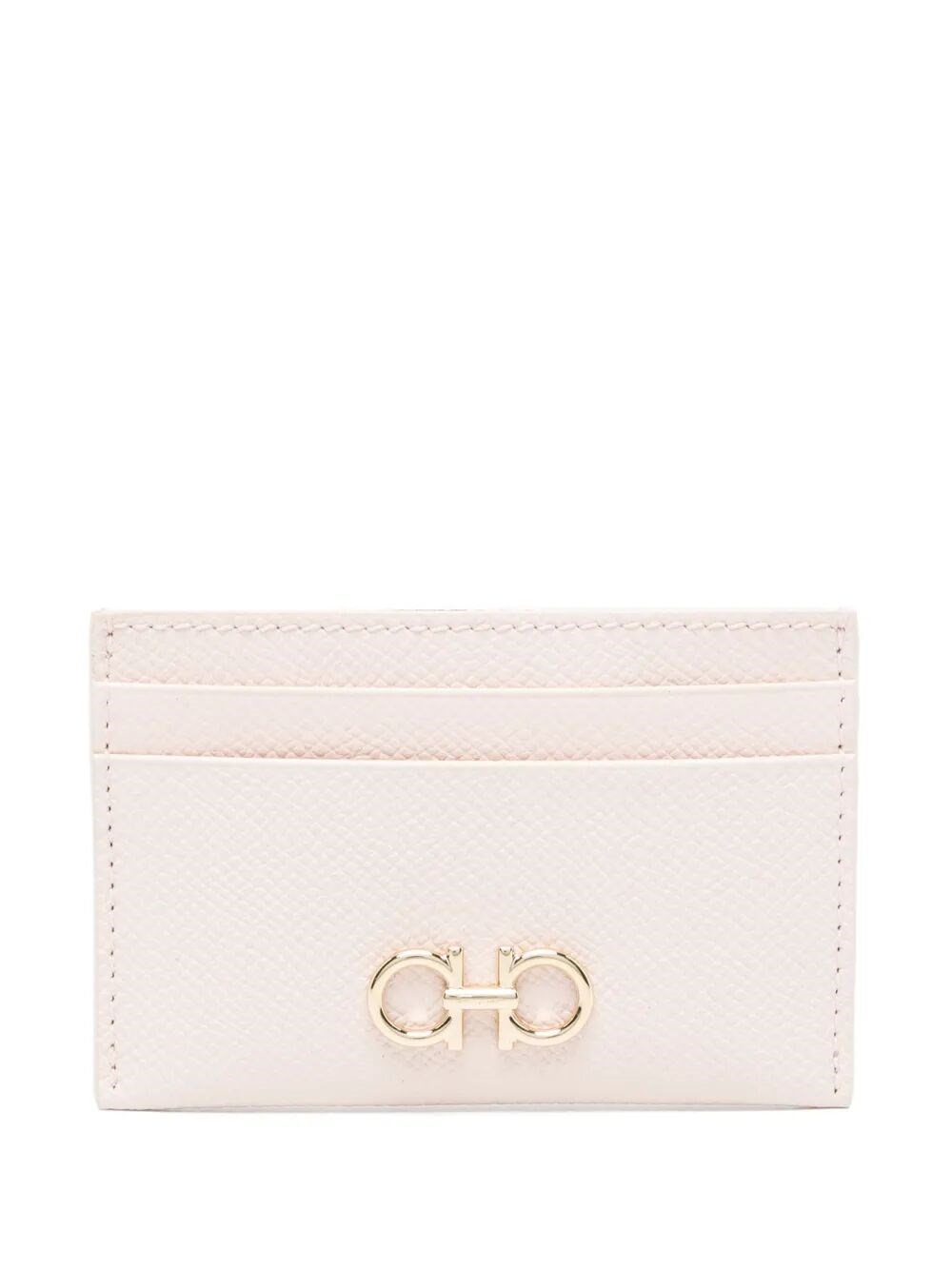 Ferragamo The Gancini Leather Card Holder