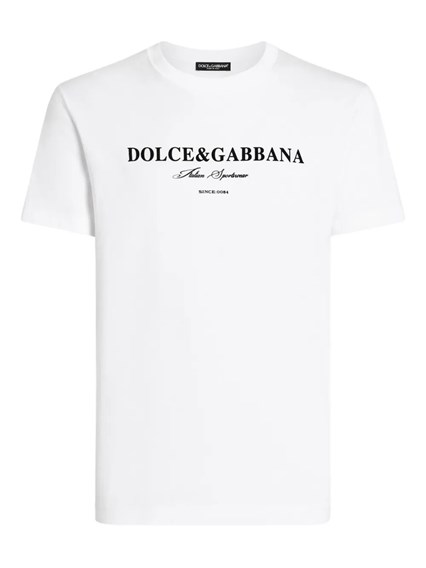 【関税&送料込】Dolce & Gabbana Italian Holiday T-Shirt Cotton T-shirt with Italian Holiday print in White for Men