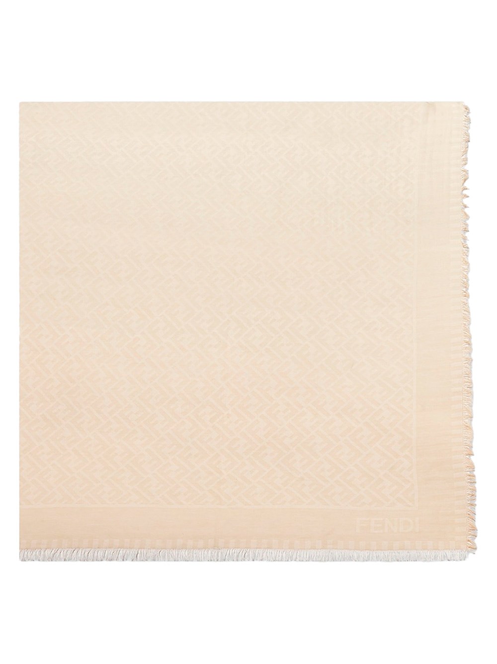 Fendi Ff Jacquard Scarf