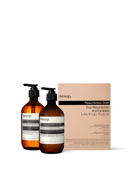 Aesop Moroccan neroli shaving duet available on Monti