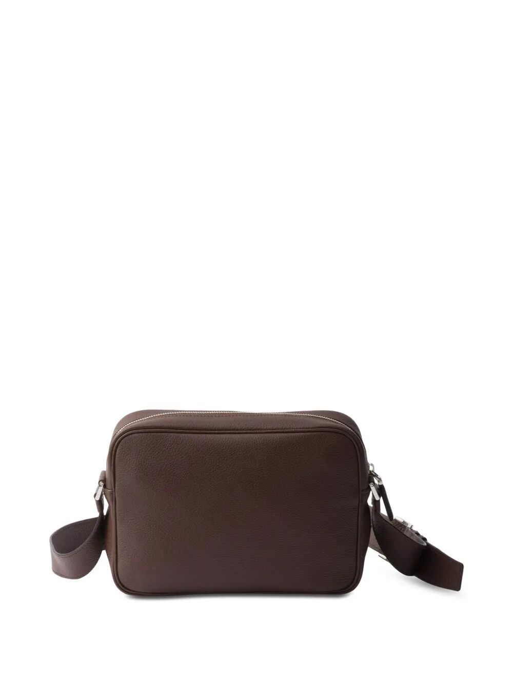 GRAINED LEATHER SHOULDER BAG