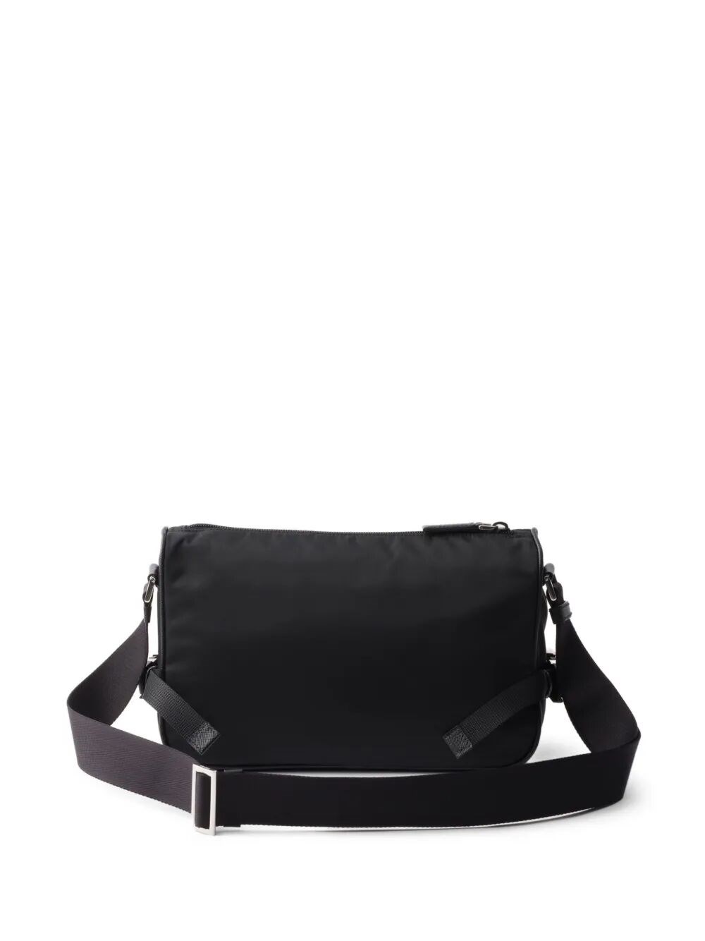 MEDIUM RE-NYLON AND SAFFIANO LEATHER SHOULDER BAG