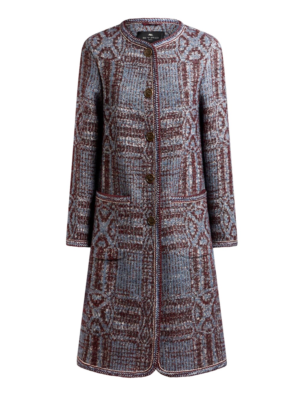 Etro Jacquard Boucle Coat