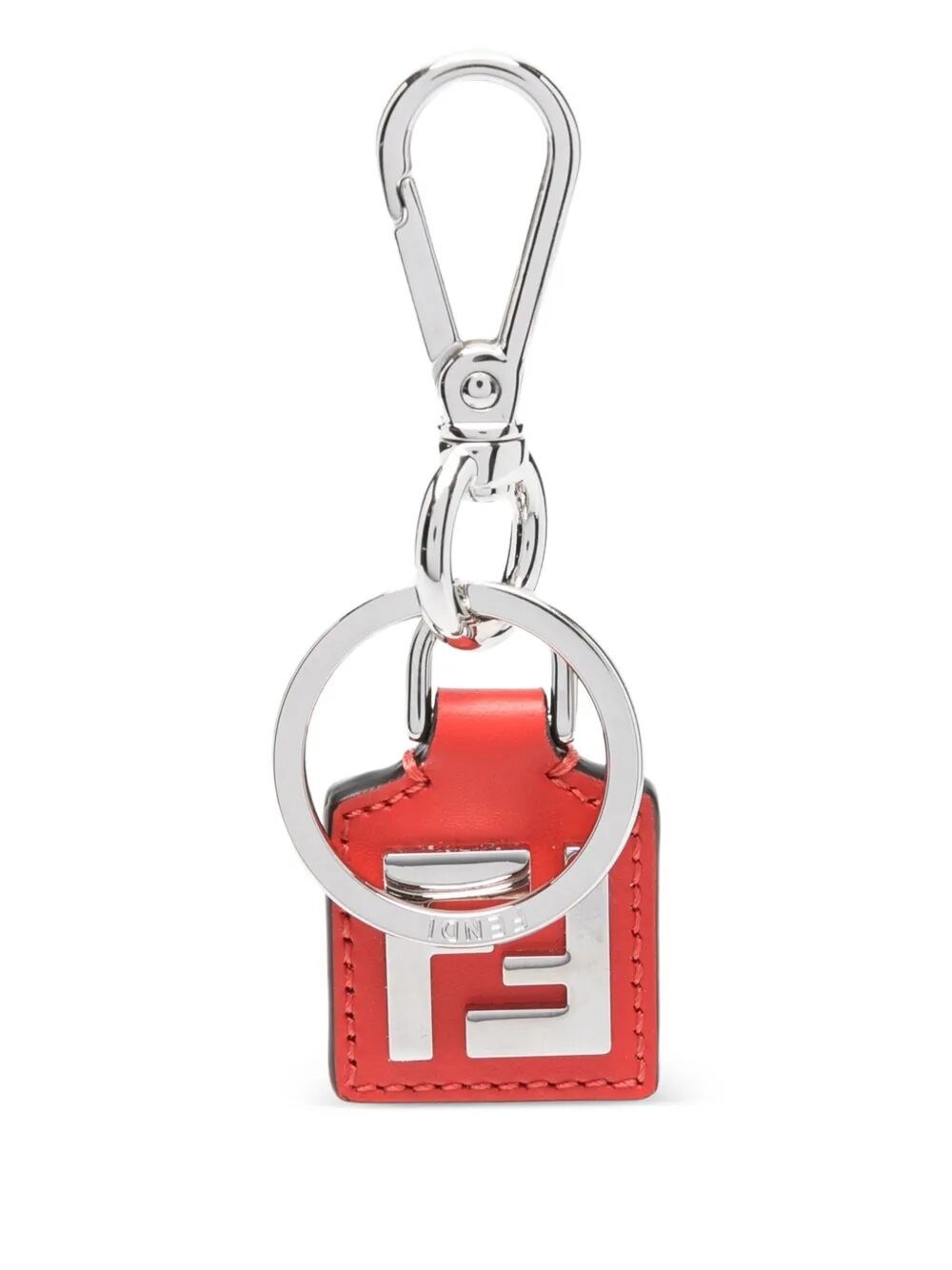 【関税＆送料込み】Fendi Ff Squared Leather Key Ring Access Fendi Ff squares leather key ring | The Fashion Square