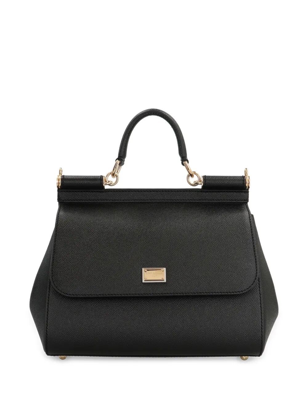 Dolce & Gabbana Women's Black Sicily Large Hand Bag