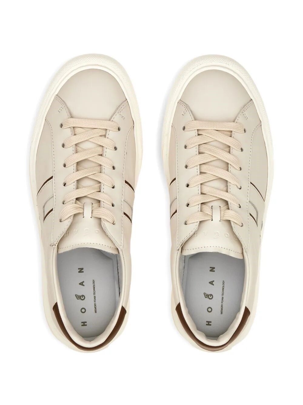 H691 SMOOTH LEATHER SNEAKERS