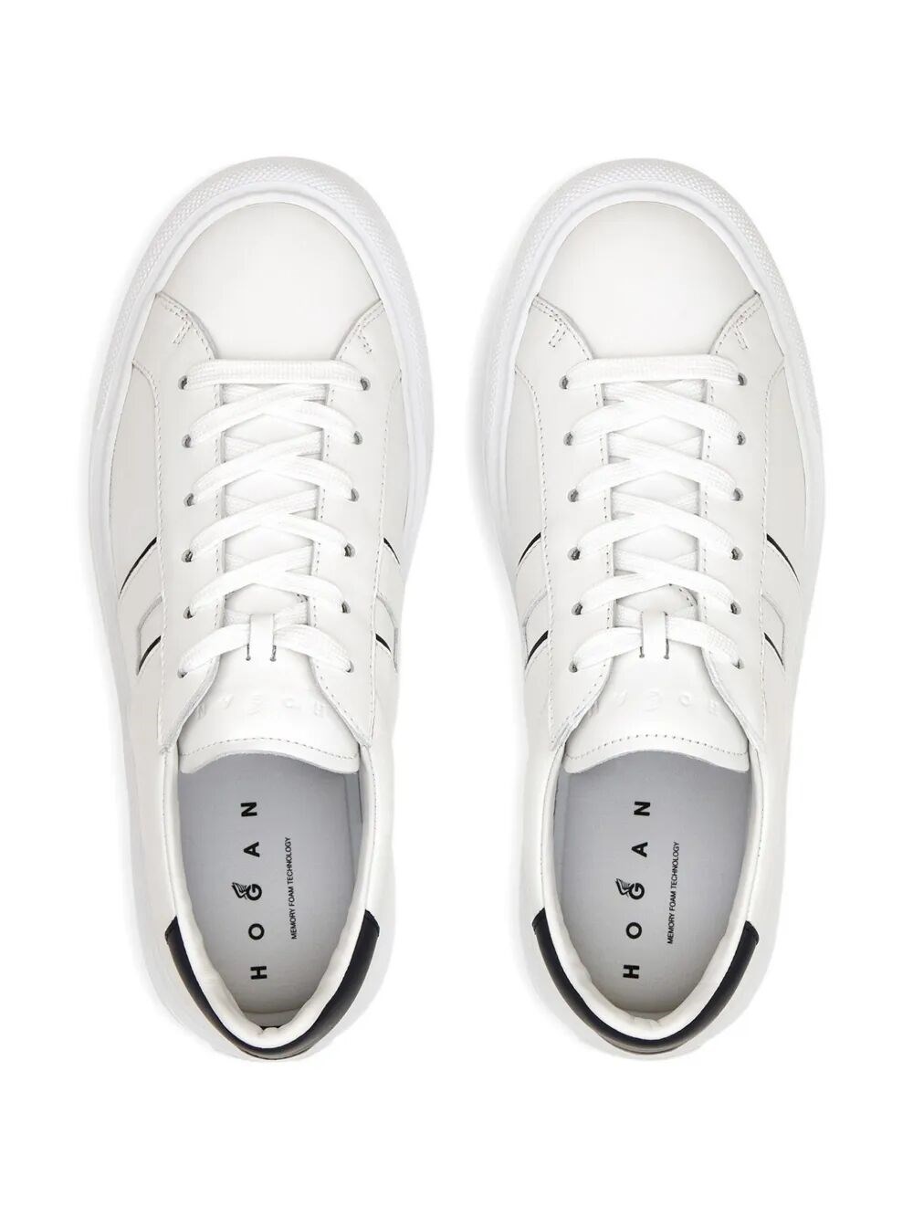 H691 SMOOTH LEATHER SNEAKERS