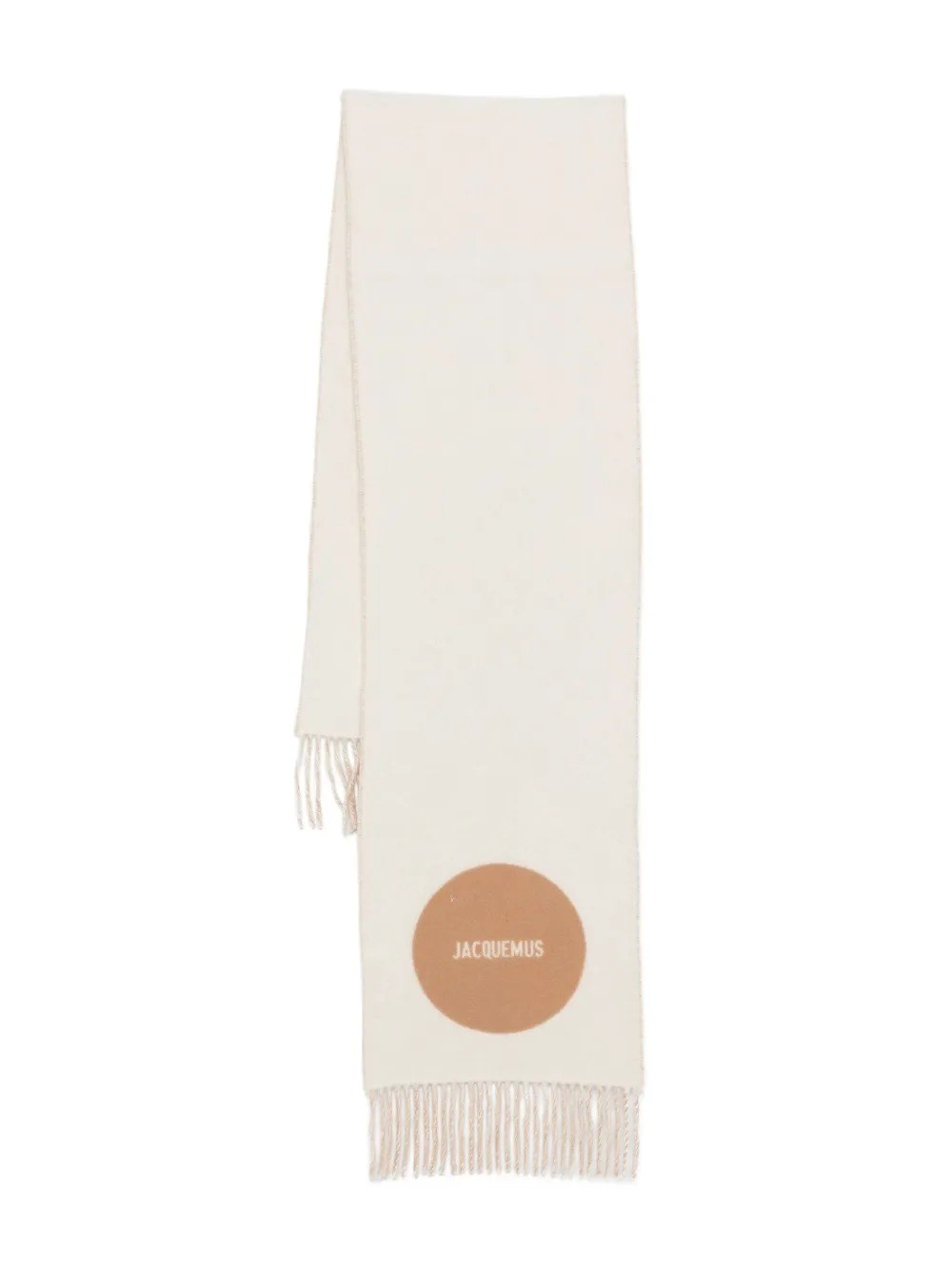 Jacquemus Sciarpa Rond Carré Con Logo Jacquard