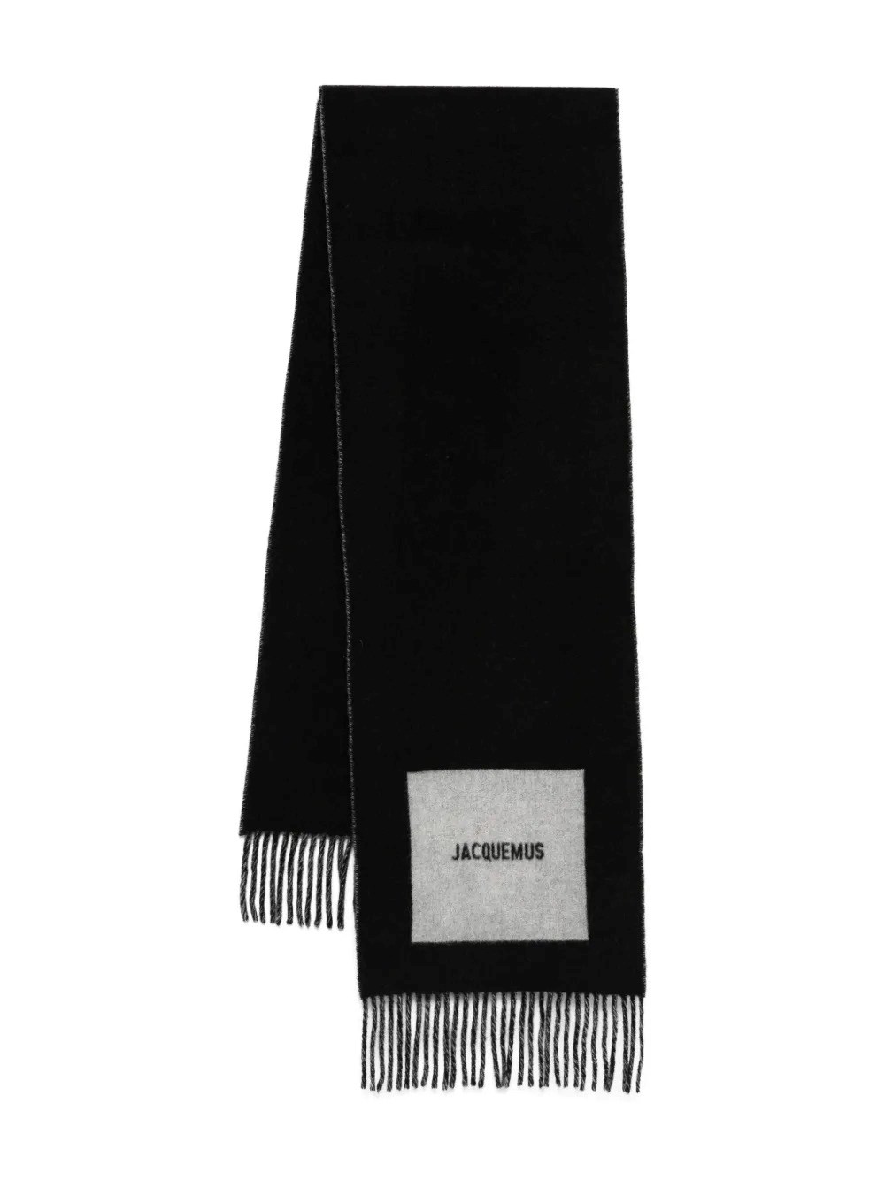 Jacquemus Donna Nero Sciarpe Nere Per Un Look Alla Moda - Immagine 6