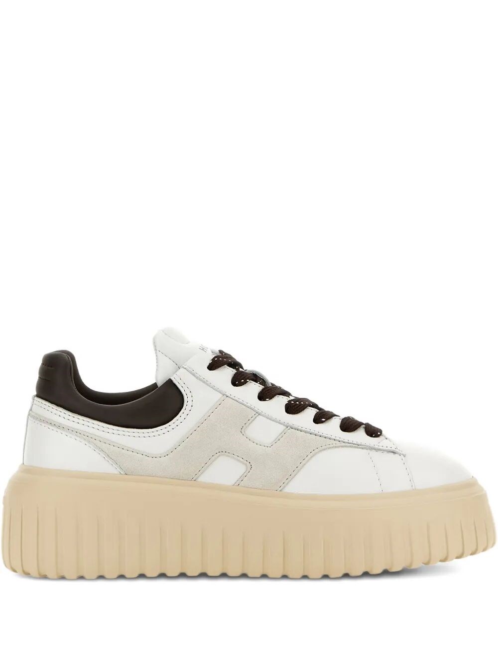 H-STRIPES NAPPA LEATHER SNEAKERS