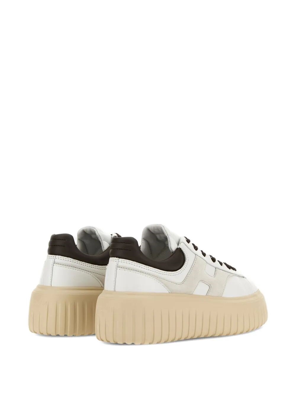 H-STRIPES NAPPA LEATHER SNEAKERS