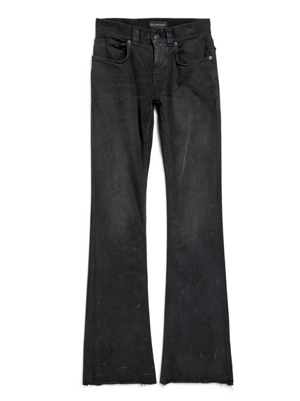 【Dolce & Gabbana】Loose denim jeans with pressed pleat Dolce & Gabbana Blue Loose Denim Jeans With Pressed Pleat