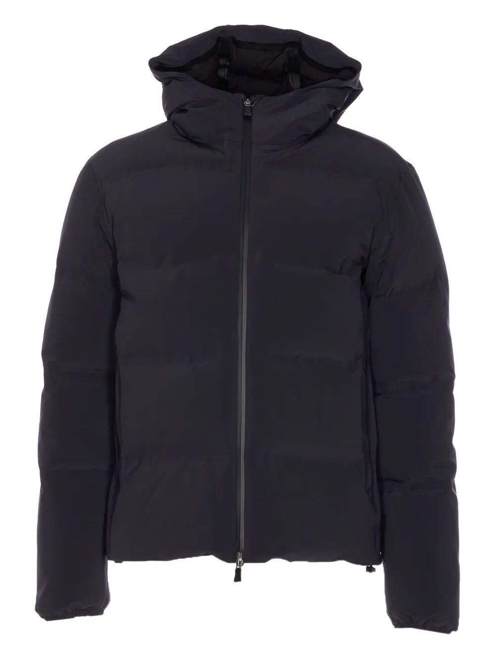 Herno Men's Black New Impact Hooded Short Down Jacket