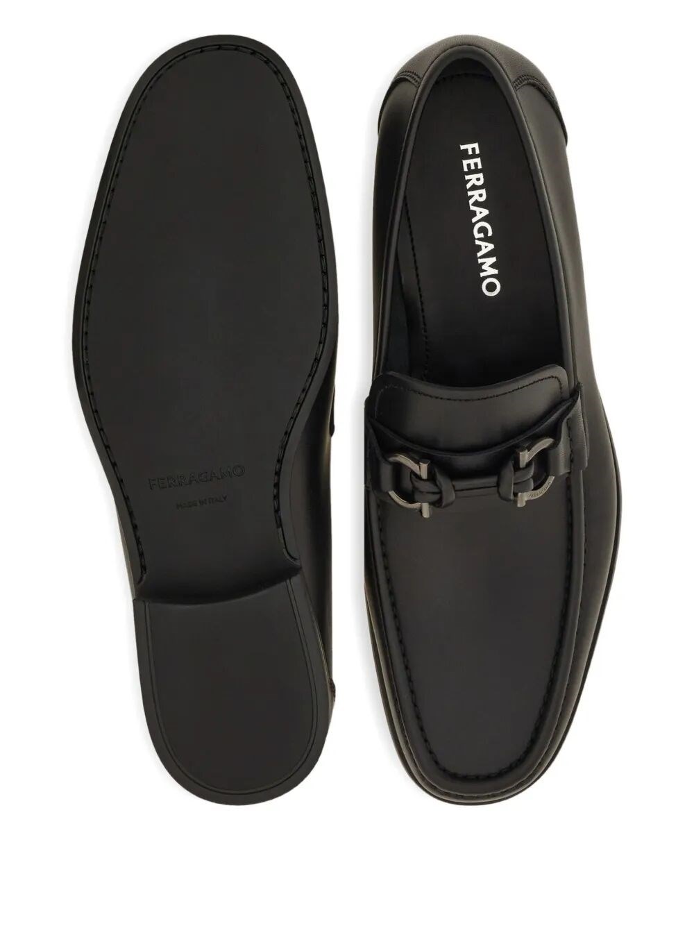 ALAIN GANCINI BUCKLE LOAFERS