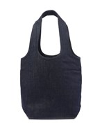 A.P.C. DENIM SMALL NINON SHOPPING BAG